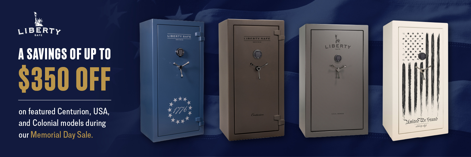 Liberty Safe Memorial Day Sale from Liberty Safes of Southern Virginia your Liberty Safe dealer in Norfolk